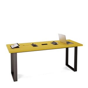 Stół konferencyjny loft - Żółty