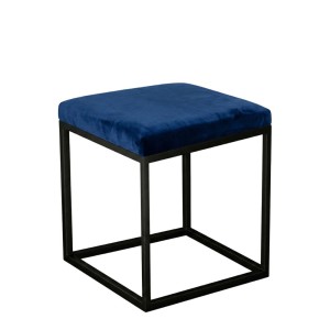 Pufa metalowa - granatowa.jpg