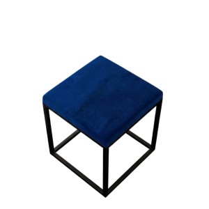 Pufa metalowa - granatowa.jpg
