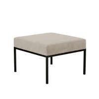 Podnóżek pufa industrialna loft kaszmir