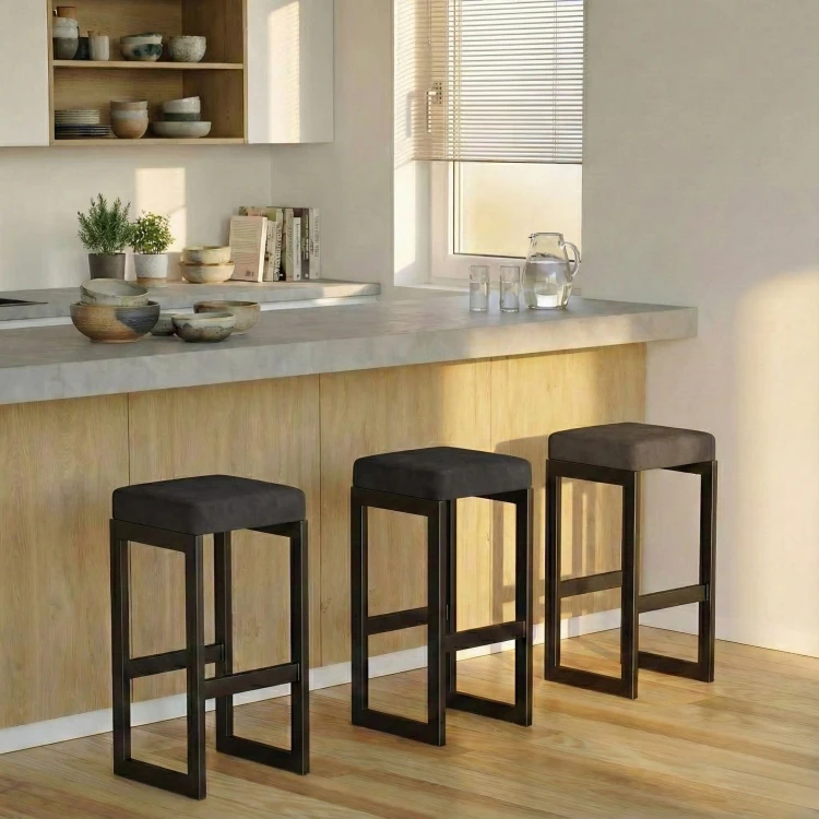 Hoker tapicerowany loft - grafitowy.jpg