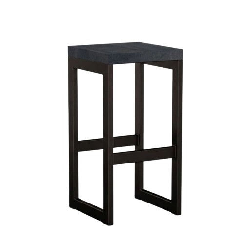 hoker loftowy beton czarny