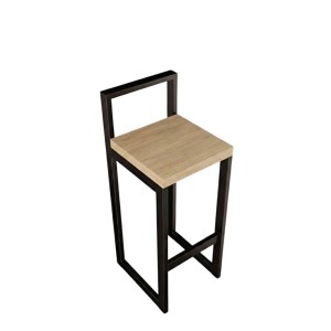 Hoker z oparciem dąb crenoma