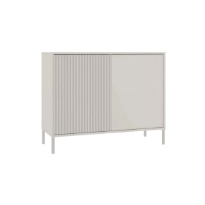 Komoda z frontem ryflowanym Iris - Kaszmir