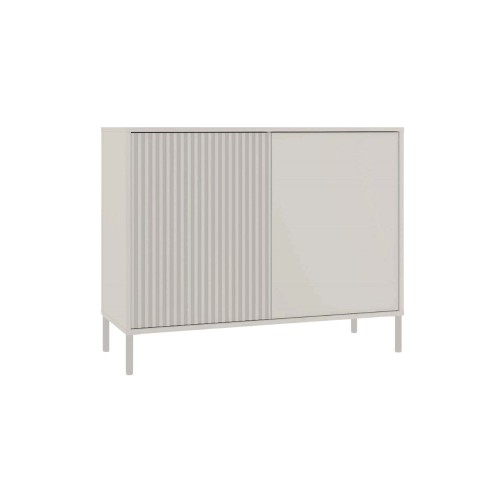 Komoda z frontem ryflowanym Iris - Kaszmir