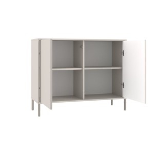 Komoda z frontem ryflowanym Iris - Kaszmir