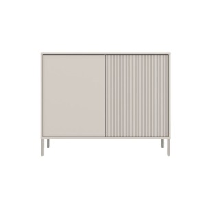 Komoda z frontem ryflowanym Iris - Kaszmir