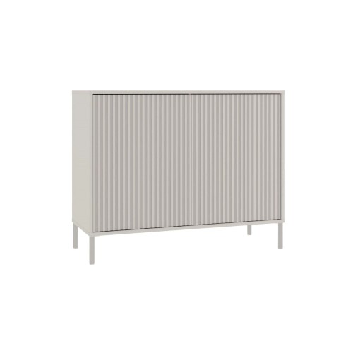 Komoda z frontem ryflowanym Rosa kaszmir