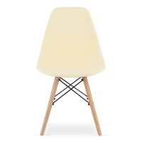 Krzesło skandynawskie beżowe