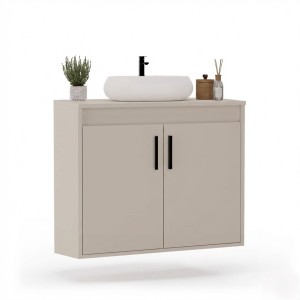 Wisząca łazienkowa szafka pod umywalkę kaszmir