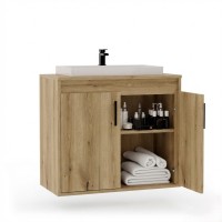 Wisząca łazienkowa szafka pod umywalkę - Evoke