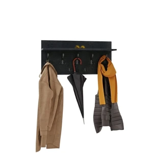 Wieszak poziomy - beton czarny