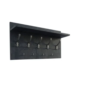 Wieszak poziomy - beton czarny