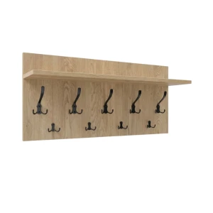 Wieszak poziomy - dąb cremona