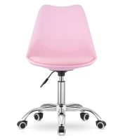 Krzesło obrotowe Edyta - Różowe