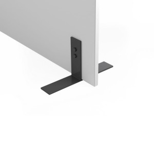 Stabilne nogi ścianki działowej