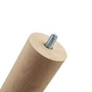 Noga bukowa mocowanie