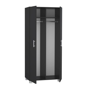 Szafa z dwoma drążkami i dwiema półkami