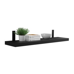 Półka loftowa - Czarna