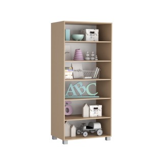 Regał podwójny - Cappuccino