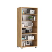 Regał podwójny - Dąb kamienny