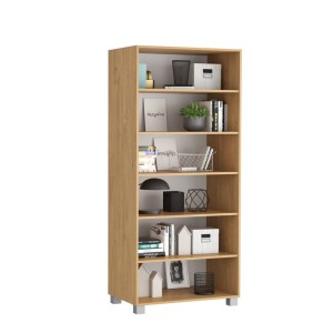 Regał podwójny - Dąb kamienny