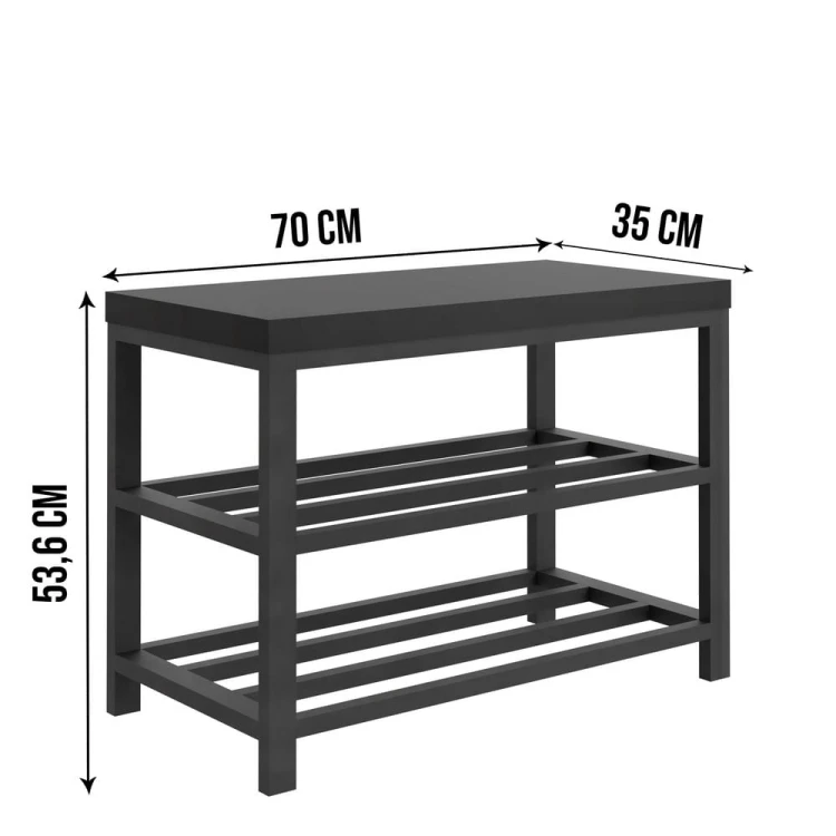 Stojak na buty - wymiary