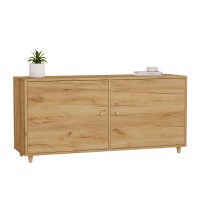 Komoda skandynawska dąb złoty - Kolekcja SCANDI