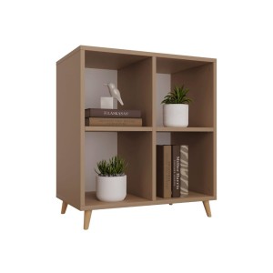 Regał skandynawski kostka cappuccino - Kolekcja SCANDI