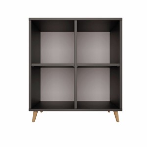 Regał skandynawski kostka czarny - 4.jpg