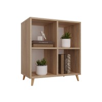 Regał skandynawski kostka dąb sonoma - Kolekcja SCANDI