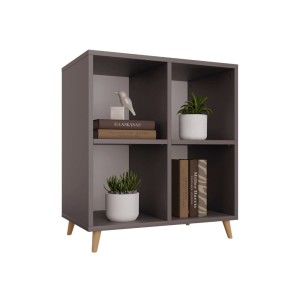 Regał skandynawski kostka grafit - Kolekcja SCANDI