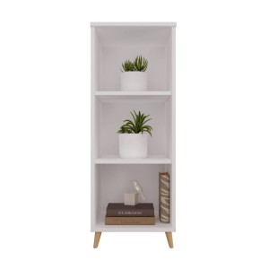 Regał skandynawski słupek - biały  3 .jpg