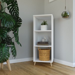 Regał skandynawski słupek - biały 2 .jpg