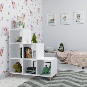 Regał skandynawski schodkowy biały-9.jpg