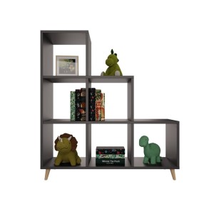 Regał skandynawski schodkowy czarny - 7 (Regał skandynawski schodkowy czarny).jpg