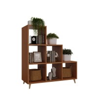 Regał skandynawski schodkowy olcha - Kolekcja Scandi