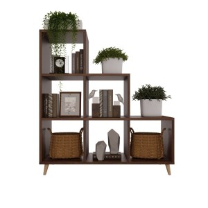 Regał skandynawski schodkowy orzech (3).jpg