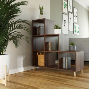 Regał skandynawski schodkowy orzech.jpg