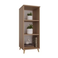 Regał skandynawski potrójny cappuccino - Kolekcja Scandi