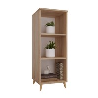 Regał skandynawski potrójny dąb sonoma - Kolekcja Scandi