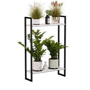 Kwietnik loftowy biały