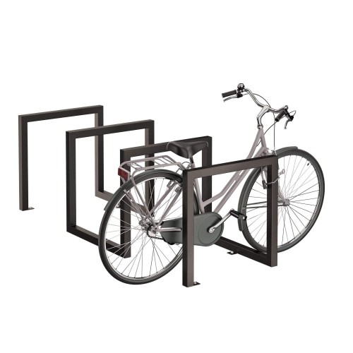 Metalowy stojak na rower spiralny czarny1.jpg
