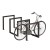 Metalowy stojak na rower spiralny czarny1.jpg