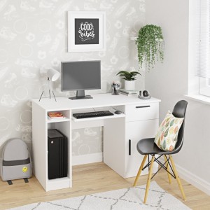 Biurko szkolne --białe-ewa.jpg