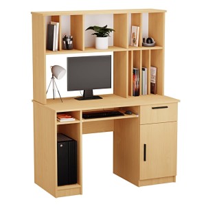 Biurko szkolne buk Ewa z nadstwką-.jpg