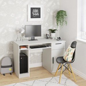 Biurko szkolne szare - Ewa- .jpg