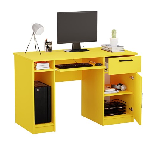 Biurko szkolne żółty -1d1s2k-.jpg