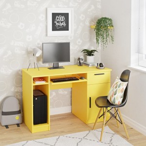 Biurko szkolne- żółty -1d1s2k.jpg