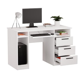 Biurko szkolne Jan - Białe